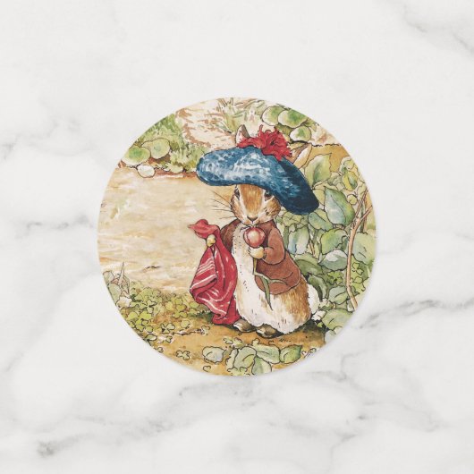 Schattige Beatrix Potter Peter en Vrienden Confetti (Kleine voorkant)