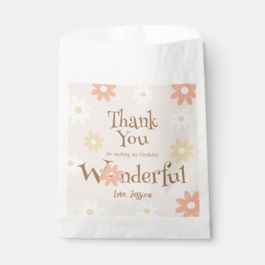 Schattige bedankt voor het maken van mijn 1e verja bedankzakje (Voorkant)