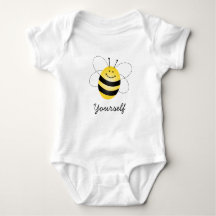 Schattige Bee Baby Jersey Bodysuit