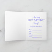 Schattige Bee Cartoon Knuffelig Baby Eerste Verjaa (Binnen)