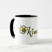 Schattige Bee Coffee Mok Be Kind (Voorkant links)