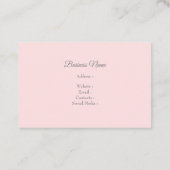 Schattige Bee en Rainbow Wash Visitekaartje (Achterkant)