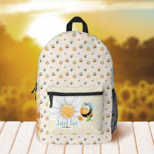Schattige Bee Pattern Kinder rugzak