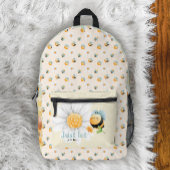 Schattige Bee Pattern Kinder rugzak