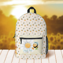 Schattige Bee Pattern Kinder rugzak