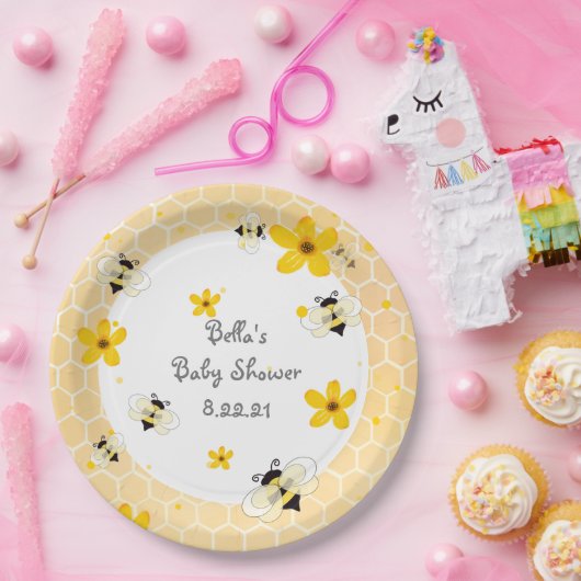 Schattige Bee Theme Party Paper Bord (Feest)