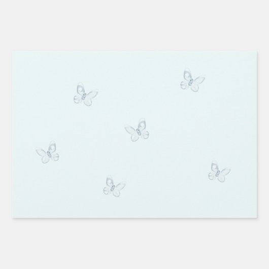 Schattige Beer Baby shower Gepersonaliseerd inpakp Inpakpapier Vel (Voorkant 3)