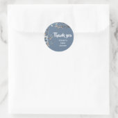 Schattige beer baby shower sticker (Tas)