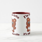 Schattige Beer Cartoon - Ik ben zo Schattige, het  Mok (Midden)