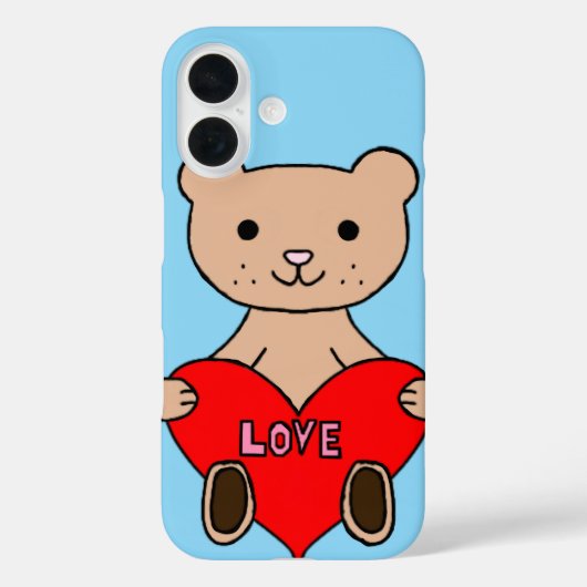 Schattige beer Case-Mate iPhone case (Achterkant)