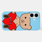 Schattige beer Case-Mate iPhone case (Achterkant (horizontaal))