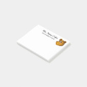 Schattige Beer Cub Post Het merkt op Post-it® Notes (Schuin)