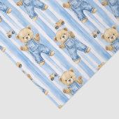 Schattige Beer en baby Tissuepapier (Detail)