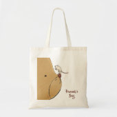 Schattige Beer en muis Tote Bag (Voorkant)