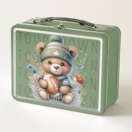 Schattige Beer gepersonaliseerde lunchbox