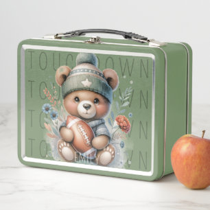 Schattige Beer gepersonaliseerde lunchbox