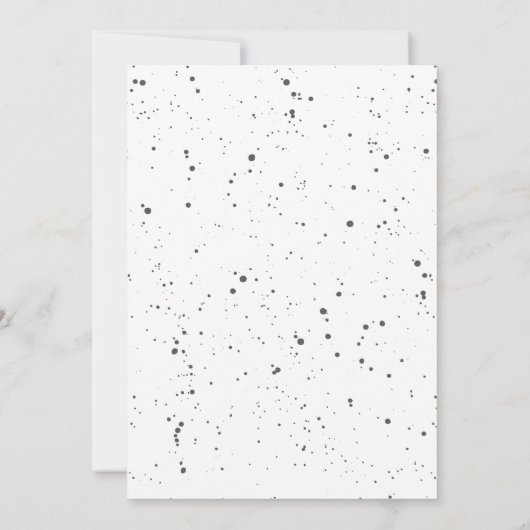 Schattige Beer, Ghost & Pumpkins Little Boo Baby s Kaart (Achterkant)