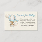 Schattige Beer Hallo Baby Informatiekaartje (Voorkant)