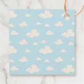 Schattige Beer Hallo Baby shower Bedankjes Labels (Achterkant)