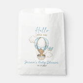 Schattige Beer Hallo Baby shower Bedankzakje (Voorkant)