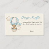 Schattige Beer Hallo Informatiekaartje (Voorkant)