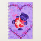 Schattige Beer hartplanner Planner (Voorkant)