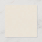 Schattige Beer Leest Boek Baby Shower Boek Verzoek Informatiekaartje (Achterkant)