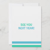 Schattige Beer met Balloon Birthday Dank u Bedankkaart (Achterkant)