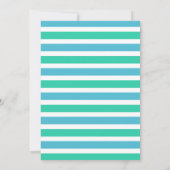 Schattige Beer met Balloon Birthday Party Invitati Kaart (Achterkant)