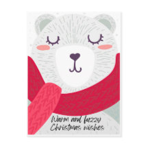 Schattige Beer met bericht van kind