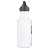 Schattige Beer met Vlinderdas Waterfles (Links)