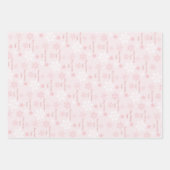 Schattige Beer Naam Kerst Verpakking Papier Bladen Inpakpapier Vel (Voorkant 2)