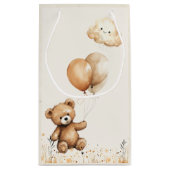 Schattige Beer Neutraal Baby shower Klein Cadeauzakje (Achterkant)