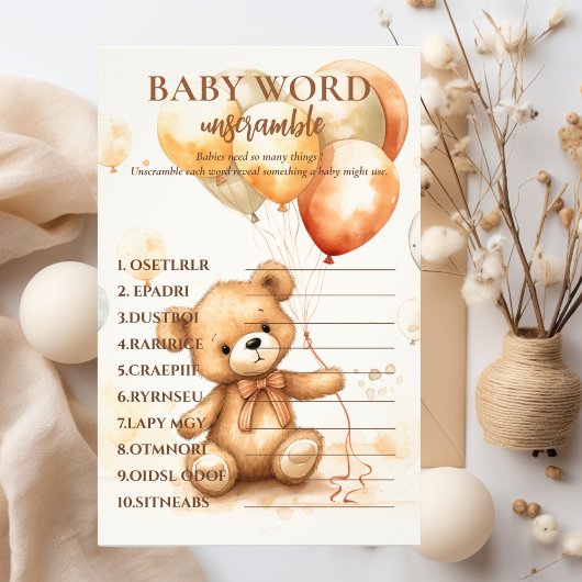 Schattige Beer neutraal Flyer