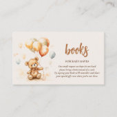 Schattige Beer neutraal Informatiekaartje (Voorkant)