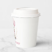 Schattige Beer pastelpapier kopjes Papieren Bekers (Links)