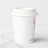 Schattige Beer pastelpapier kopjes Papieren Bekers (Rechts)