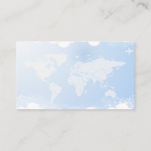 Schattige Beer Plane Adventure BegintBoeken voor B Informatiekaartje (Achterkant)