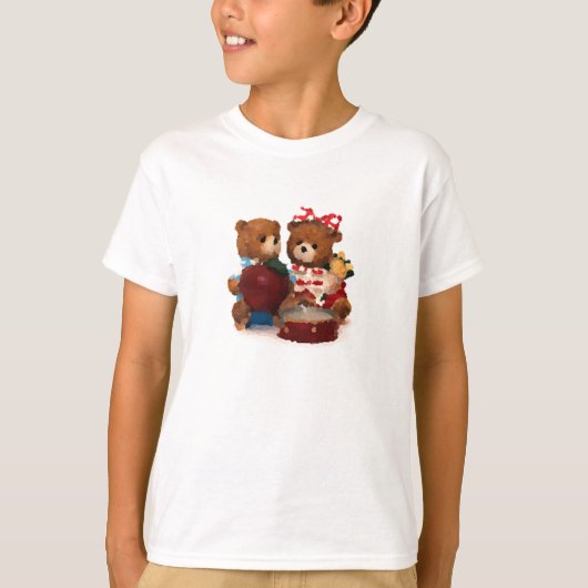 schattige beer t-shirt (Voorkant)
