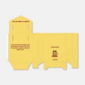 Schattige Beer Theme Boy Baby shower Bedankdoosjes (Uitgevouwen)