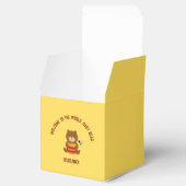 Schattige Beer Theme Boy Baby shower Bedankdoosjes (Geopend)