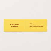 Schattige Beer Theme Boy Baby Shower Uitnodigingen (Buitenkant ongevouwen)