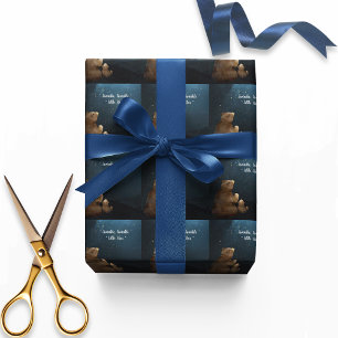 Schattige Beer Twinkle Little Star Cadeaupapier