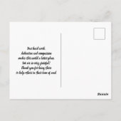 Schattige Beer Verpleegkundige met een Masker Dank Briefkaart (Achterkant)