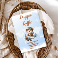 Schattige Beer vliegtuigavontuur begint met diappe