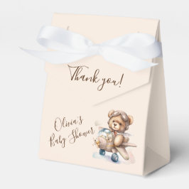 Schattige Beer We kunnen bearly wachten Baby showe Bedankdoosjes