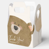 Schattige Beer We kunnen nauwelijks wachten op gen Bedankdoosjes (Geopend)