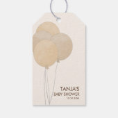 Schattige Beer We kunnen nauwelijks wachten op gen Cadeaulabel (Achterkant)