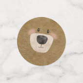 Schattige Beer We kunnen nauwelijks wachten op gen Confetti (Kleine voorkant)