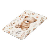 Schattige Beige Baby Beer Magneet (Linkerzijde)